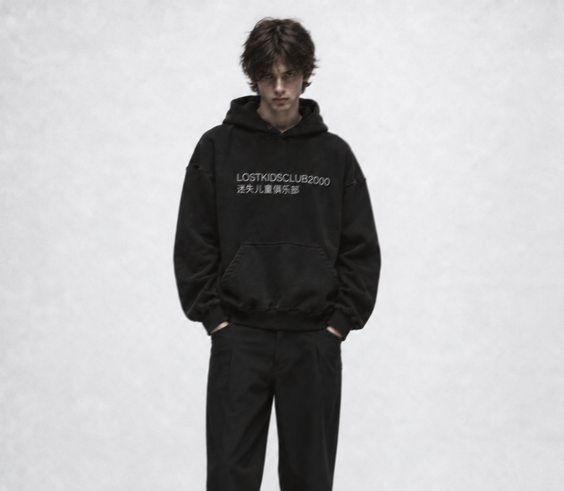 LOGO HOODIE BLACK